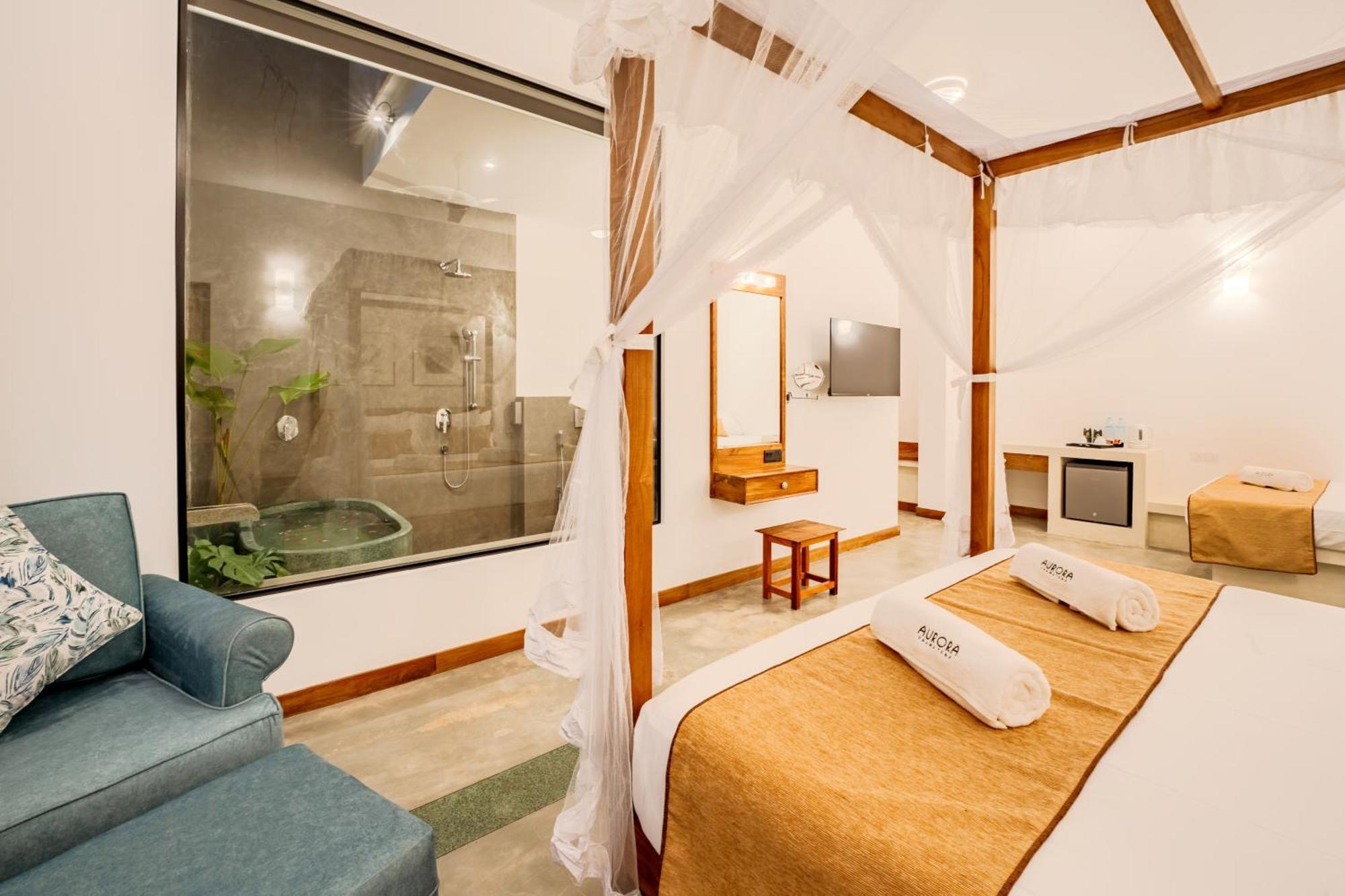 Aurora Bed & Breakfast Unawatuna Bagian luar foto